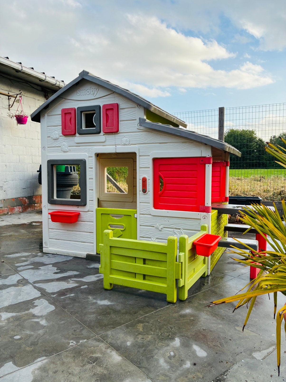 Speelhuisje Smoby, Enlèvement, Utilisé