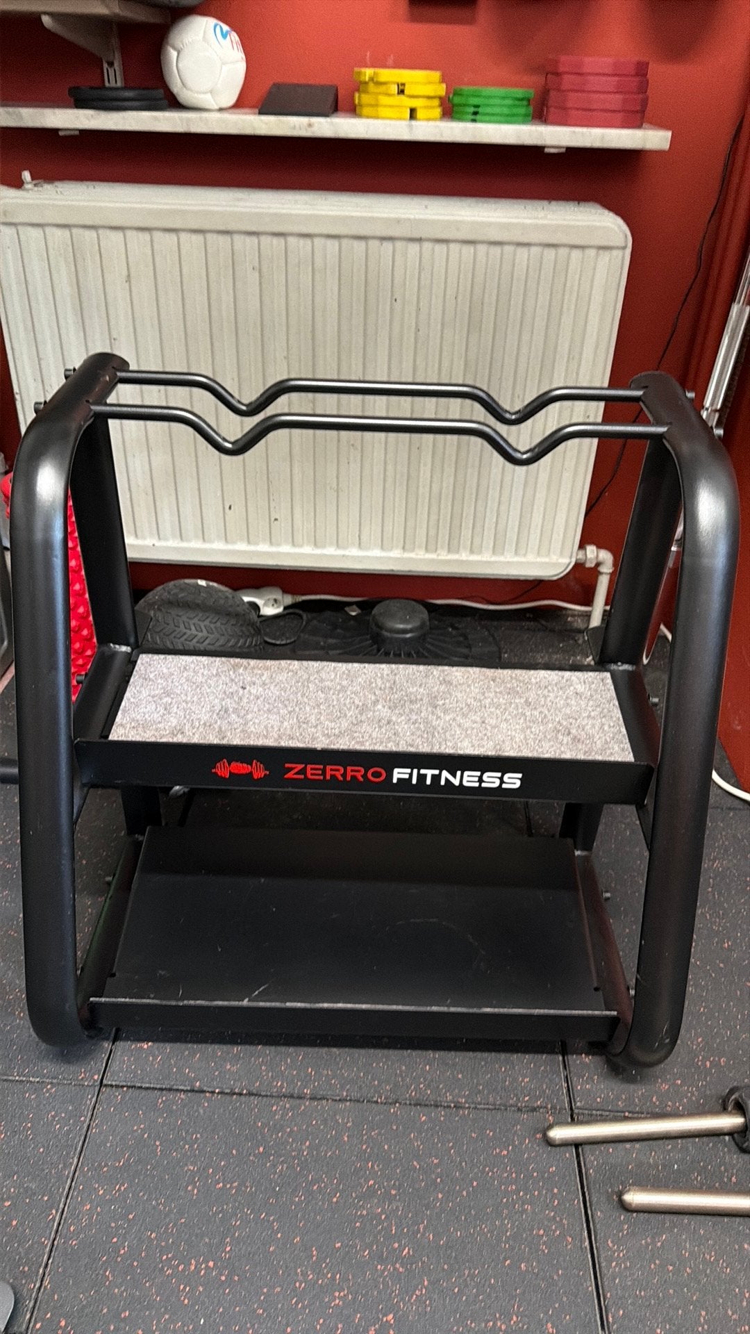 Rek voor dumbells/kettlebells, Ophalen, Zo goed als nieuw