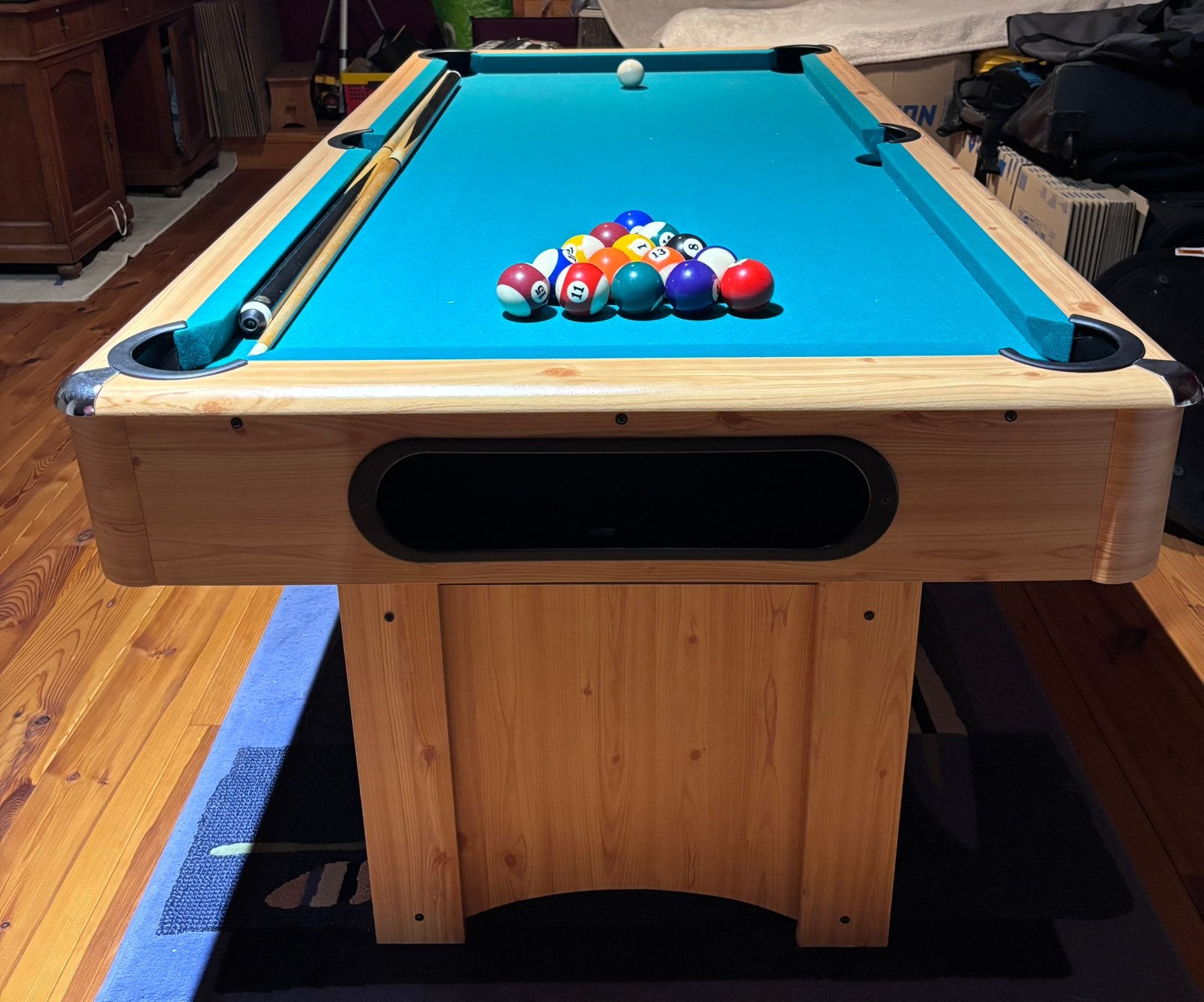 Table de billard 90x183 cm, Enlèvement, Comme neuf, Table de billard