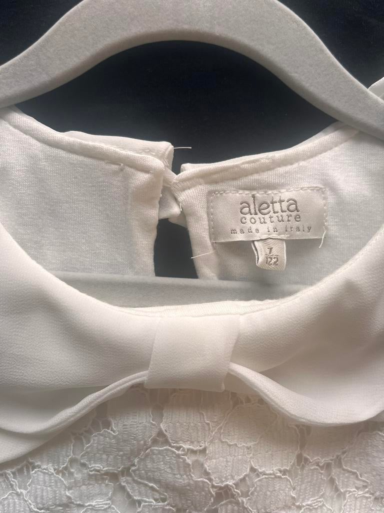 aletta communie kleedje maat 122, Enlèvement ou Envoi, Comme neuf