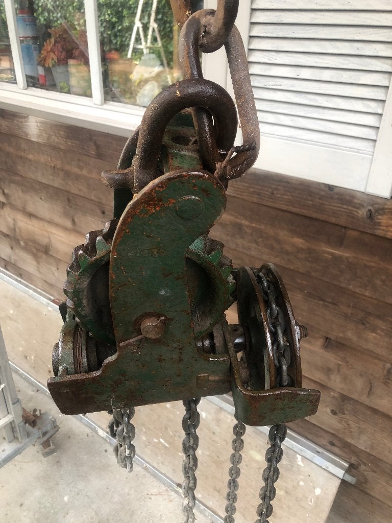 Motor takel, Ophalen