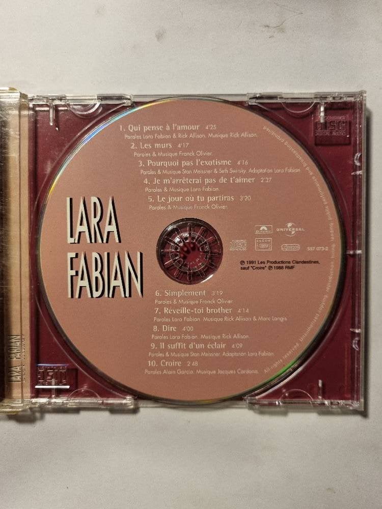 Lara Fabian - Lara Fabian, CD & DVD, CD | Pop, Enlèvement ou Envoi, Utilisé