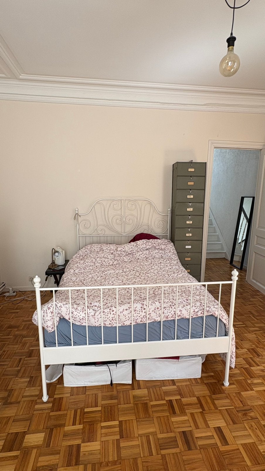 Ikea bed + lattenbodem + matras, Huis en Inrichting, Slaapkamer | Bedden, Ophalen, Zo goed als nieuw