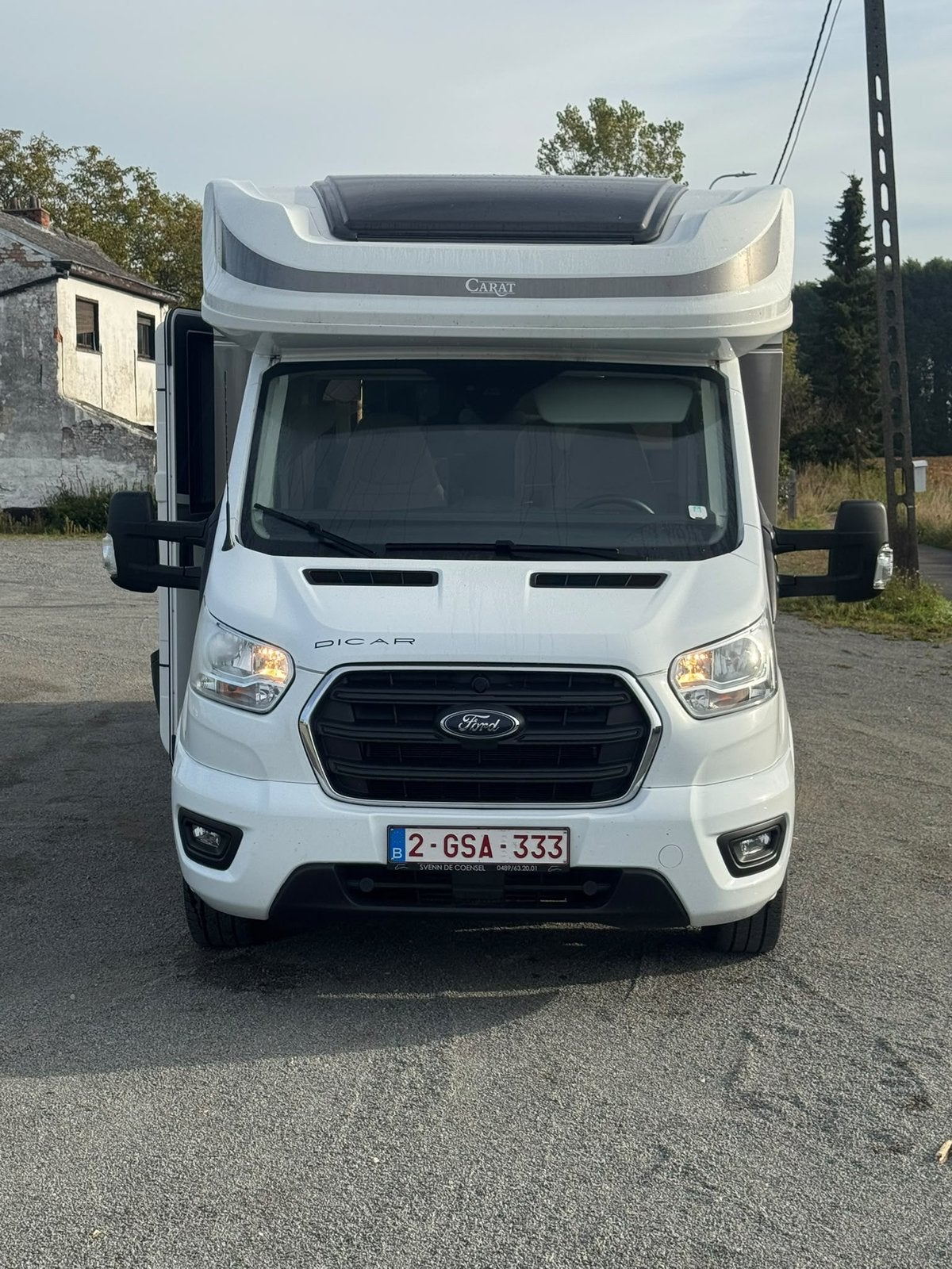 Mc Louis Carat 473 G, Caravans en Kamperen, Automaat, Ford, Diesel, Particulier