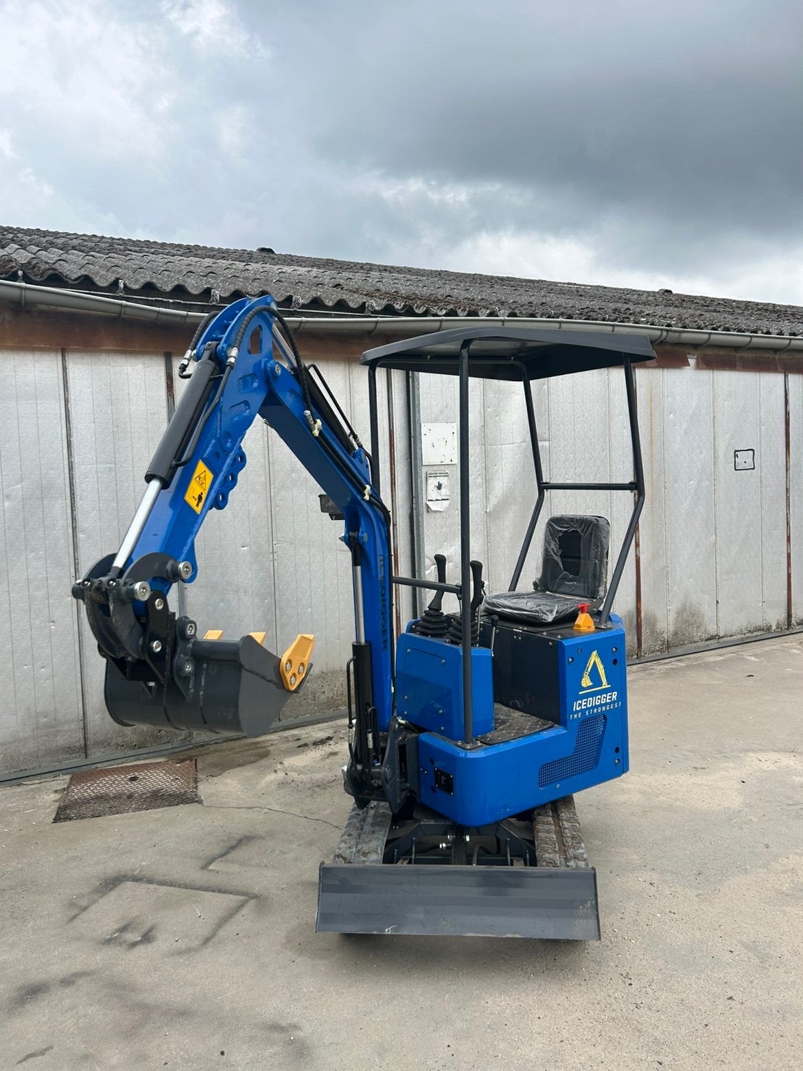 Minigraver 1.2ton nieuw, Enlèvement ou Envoi, Excavatrice