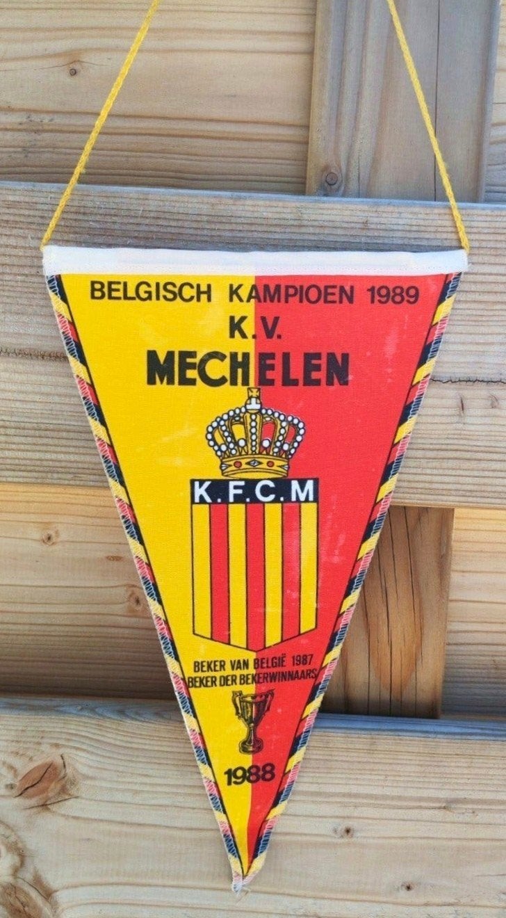 1989 KV Mechelen : belle bannière, Enlèvement ou Envoi