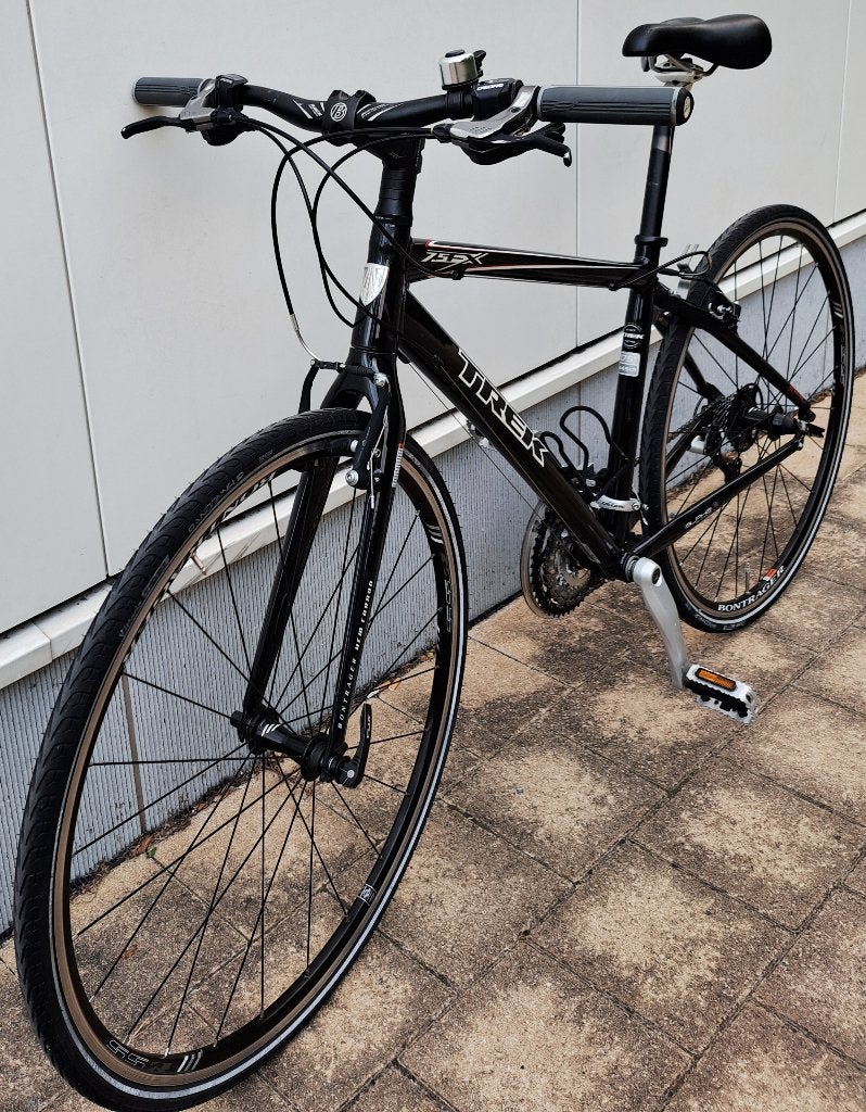 VTC TREK7.5 FX 28" DEORE LX état nickel 340€048981/3734, Fietsen en Brommers, Velgrem, Versnellingen, Minder dan 49 cm, Zo goed als nieuw