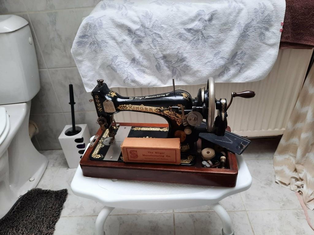 Naaimachine singer, Ophalen