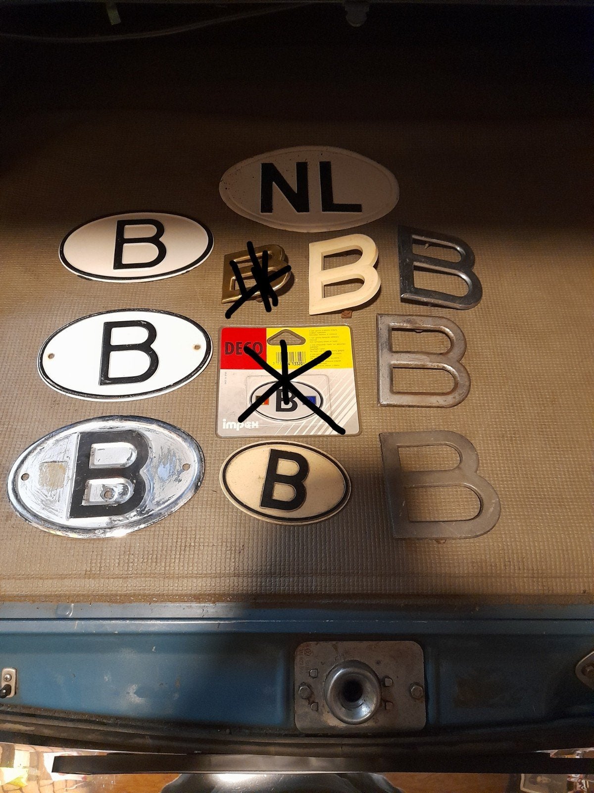 Kentekens Belgie , NL., Ophalen of Verzenden
