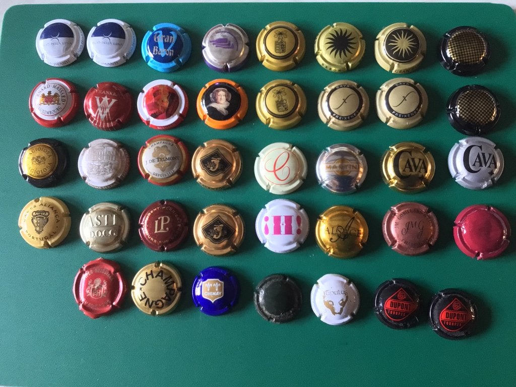 Capsules de bouteilles de champagne et bieres, Collections, Enlèvement ou Envoi, Comme neuf
