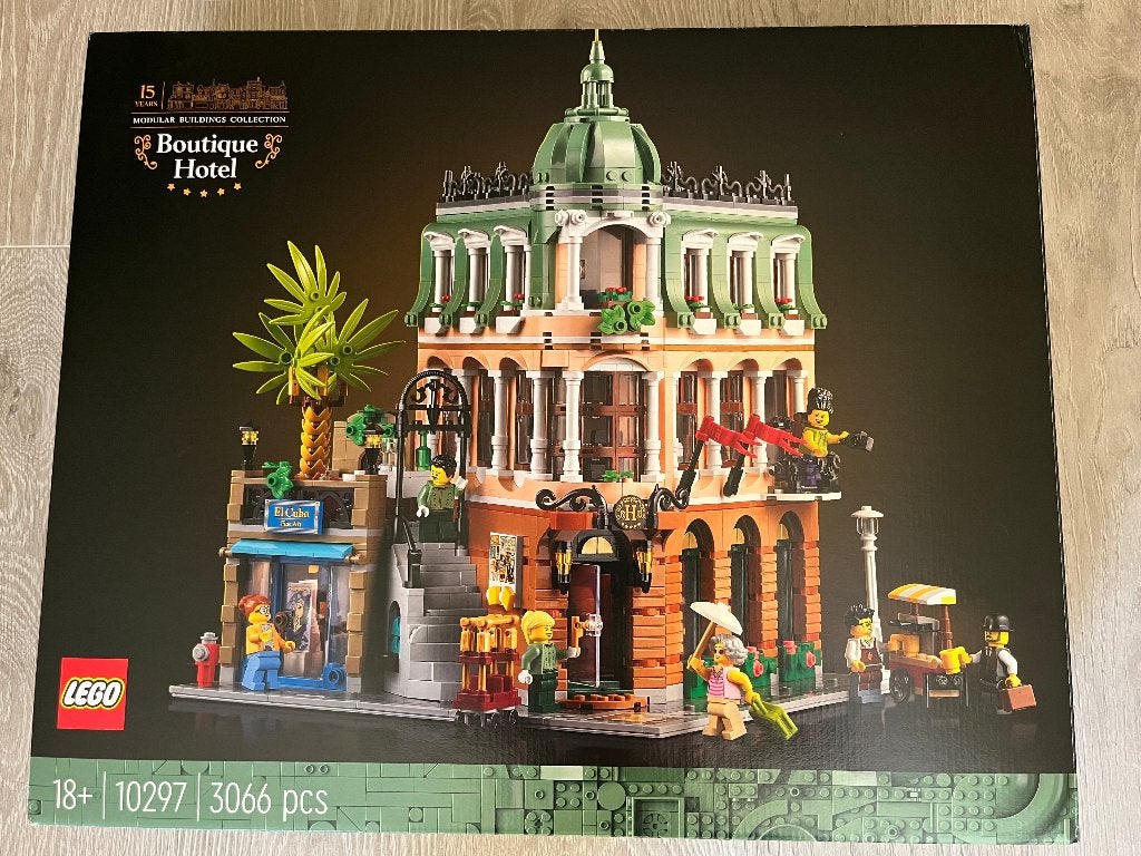 Lego Boutique Hotel setnr 10297, Instructions incluses, Enlèvement ou Envoi, Lego, Ensemble complet