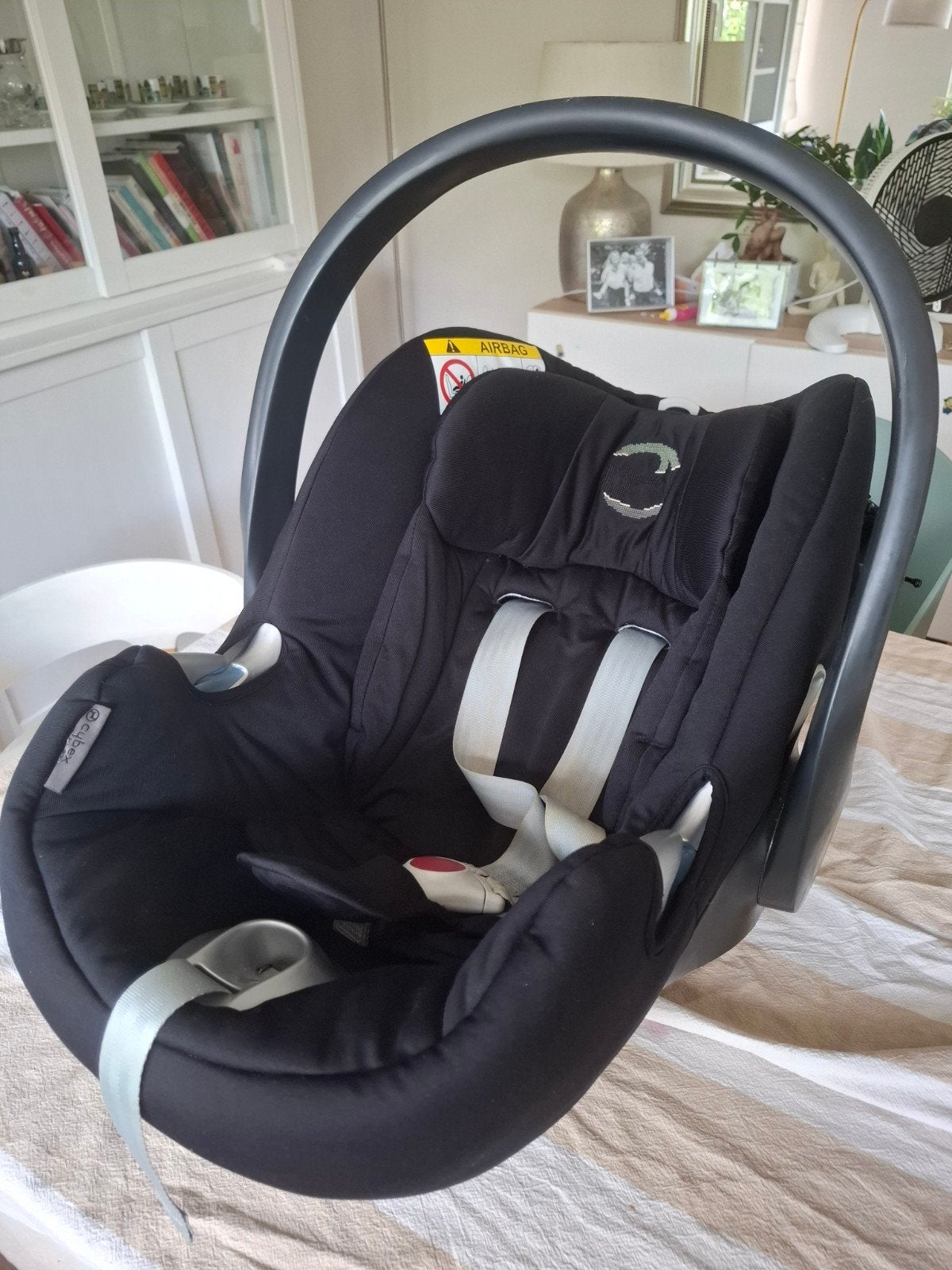 Siège auto Cybex Aton Q + Base Isofix Q Fix, Autres marques, Enlèvement, Utilisé, Isofix