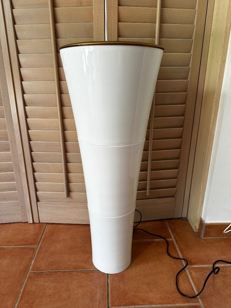 Lampe sur pied IKEA FACKLA vintage, Maison & Meubles, Moins de 100 cm, Synthétique, Enlèvement, Utilisé