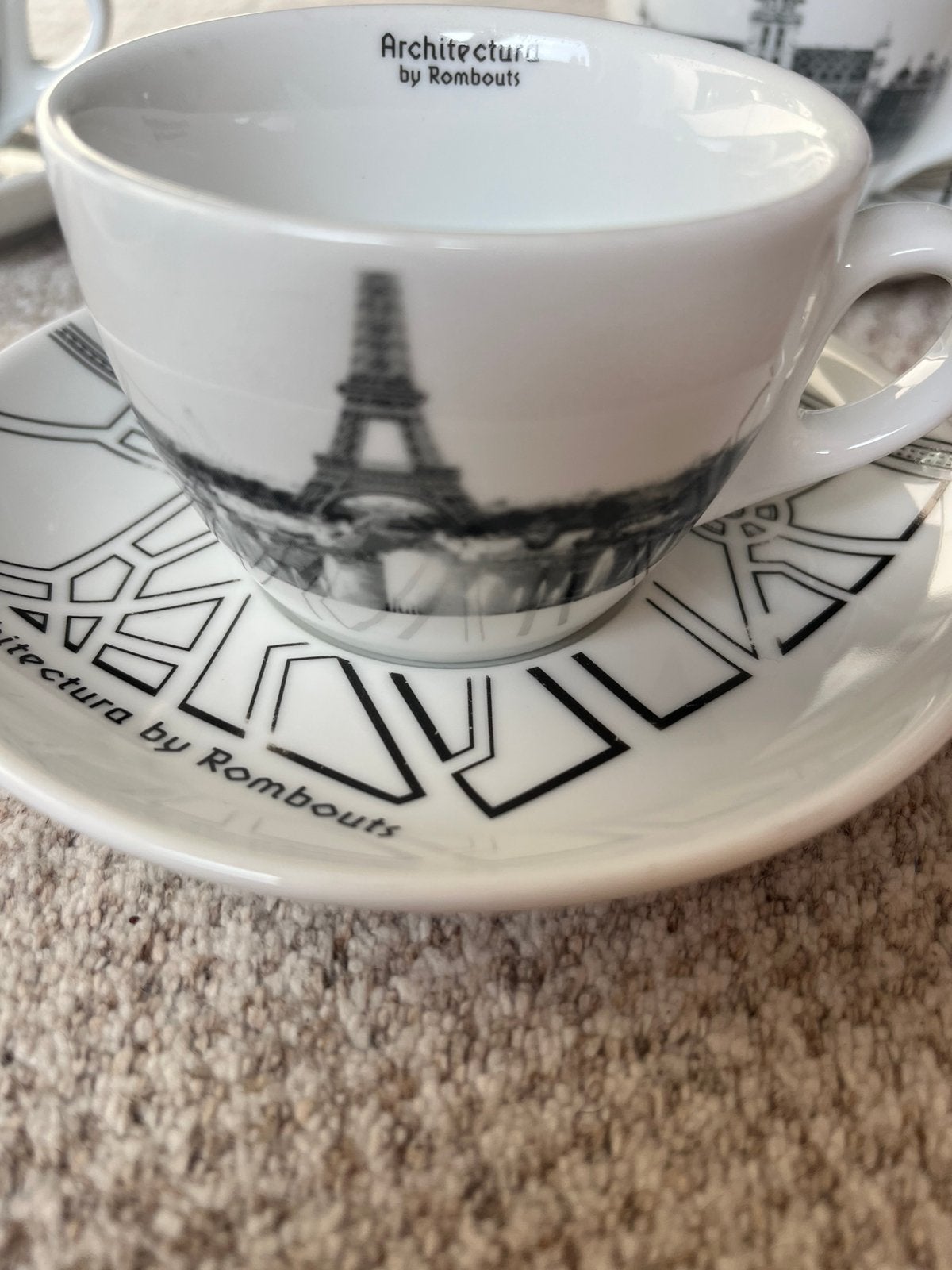 Architectura by Rombouts, Enlèvement ou Envoi, Utilisé, Porcelaine, Tasse(s) et/ou soucoupe(s)