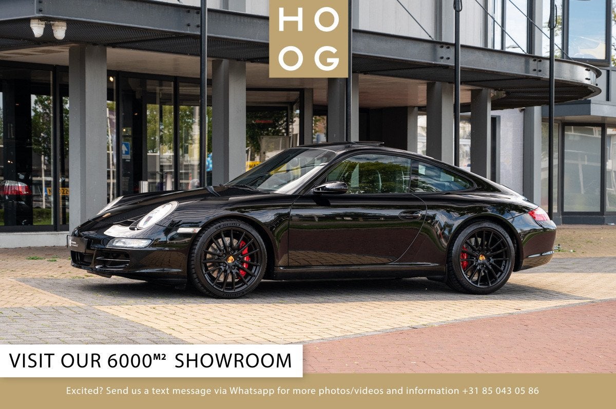 Porsche 911 (997) Carrera S (bj 2005, automaat), Auto's, 4 zetels, Gebruikt, Overige kleuren, Leder