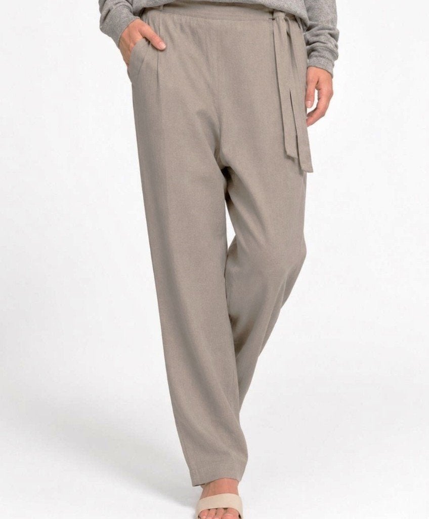 Sarah Pacini harembroek donkerbeige negen maat 1 of 38, Kleding | Dames, Broeken en Pantalons, Nieuw, Maat 38/40 (M), Beige, Lang