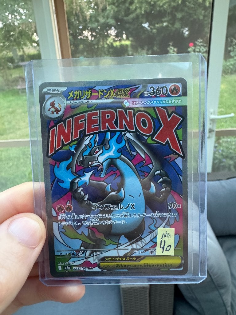 Mega charizard ex mega dream, Ophalen of Verzenden, Nieuw, Losse kaart, Foil