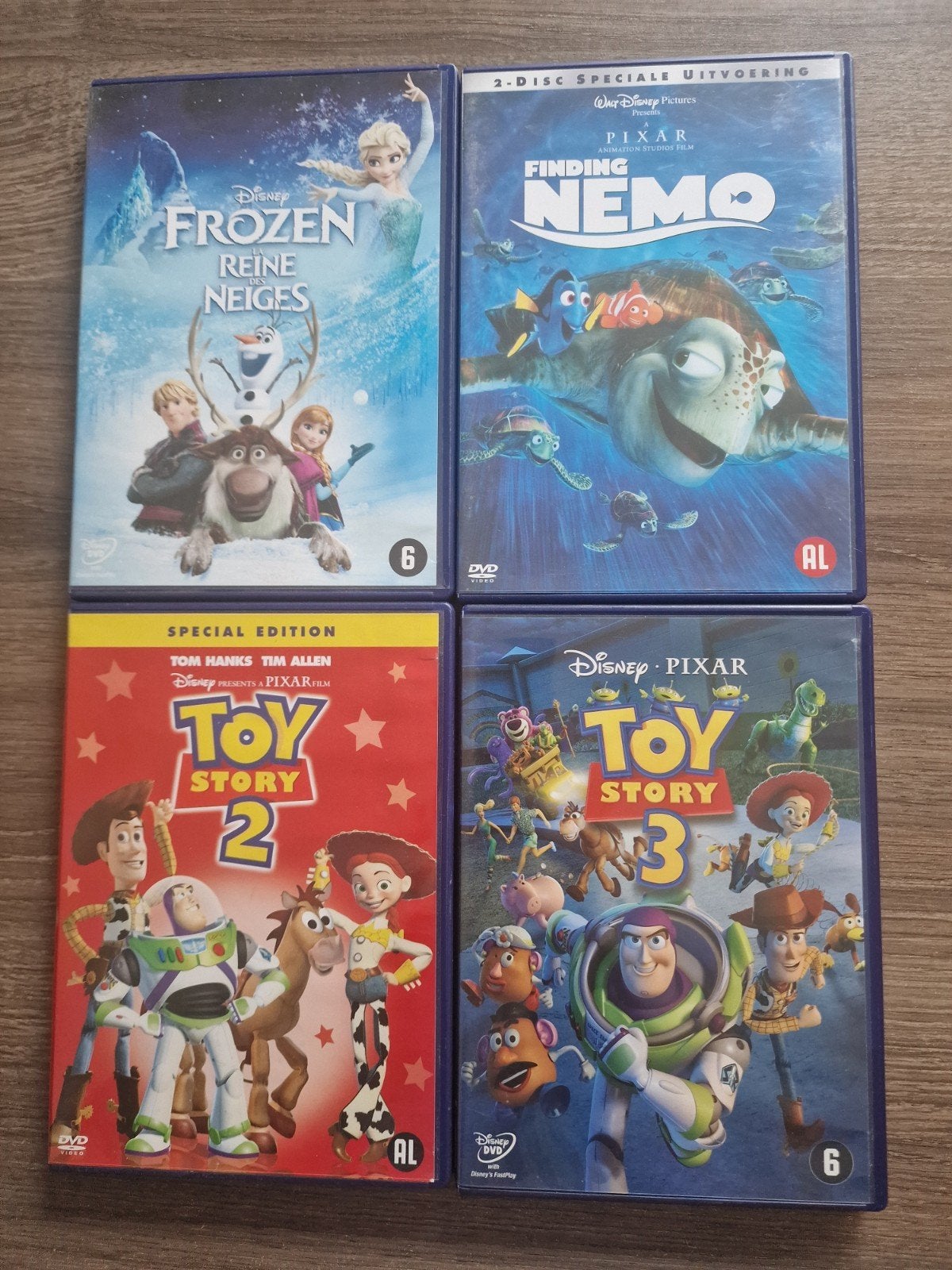 Top dvd's. Disney Tekenfilms, Animatie, Enlèvement ou Envoi, Tous les âges, Animation, Néerlandais
