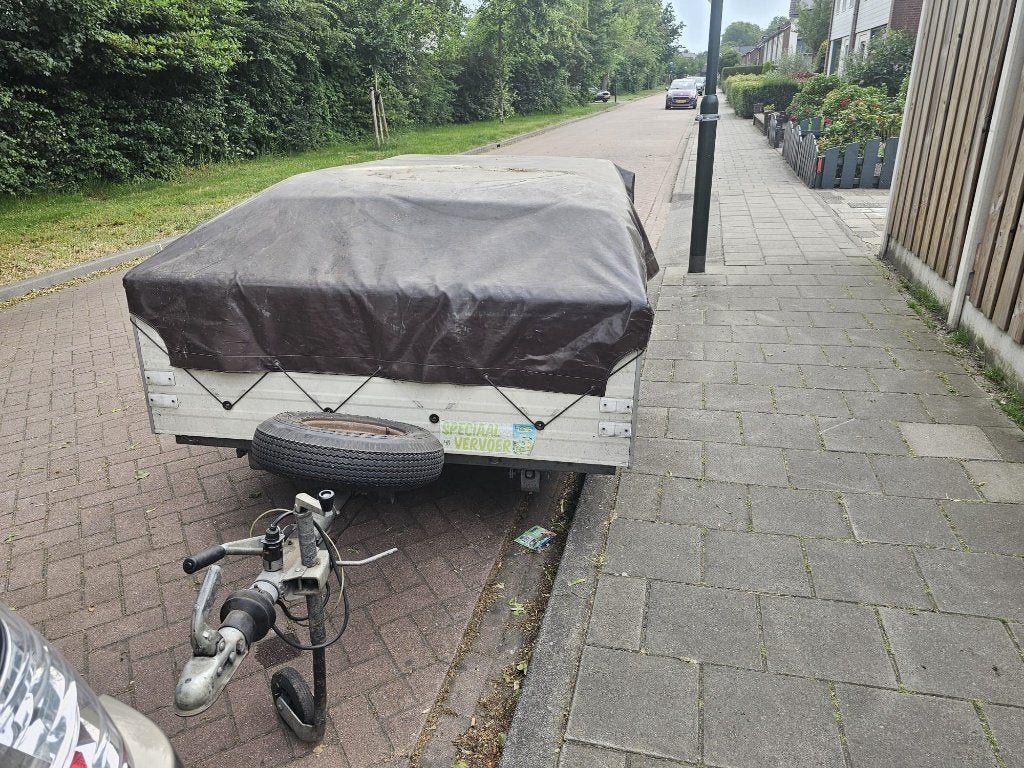 Walker Vouwwagen, Caravans en Kamperen, Vouwwagens, Overige merken, meer dan 6, Beige, Aanwezig, Ophalen