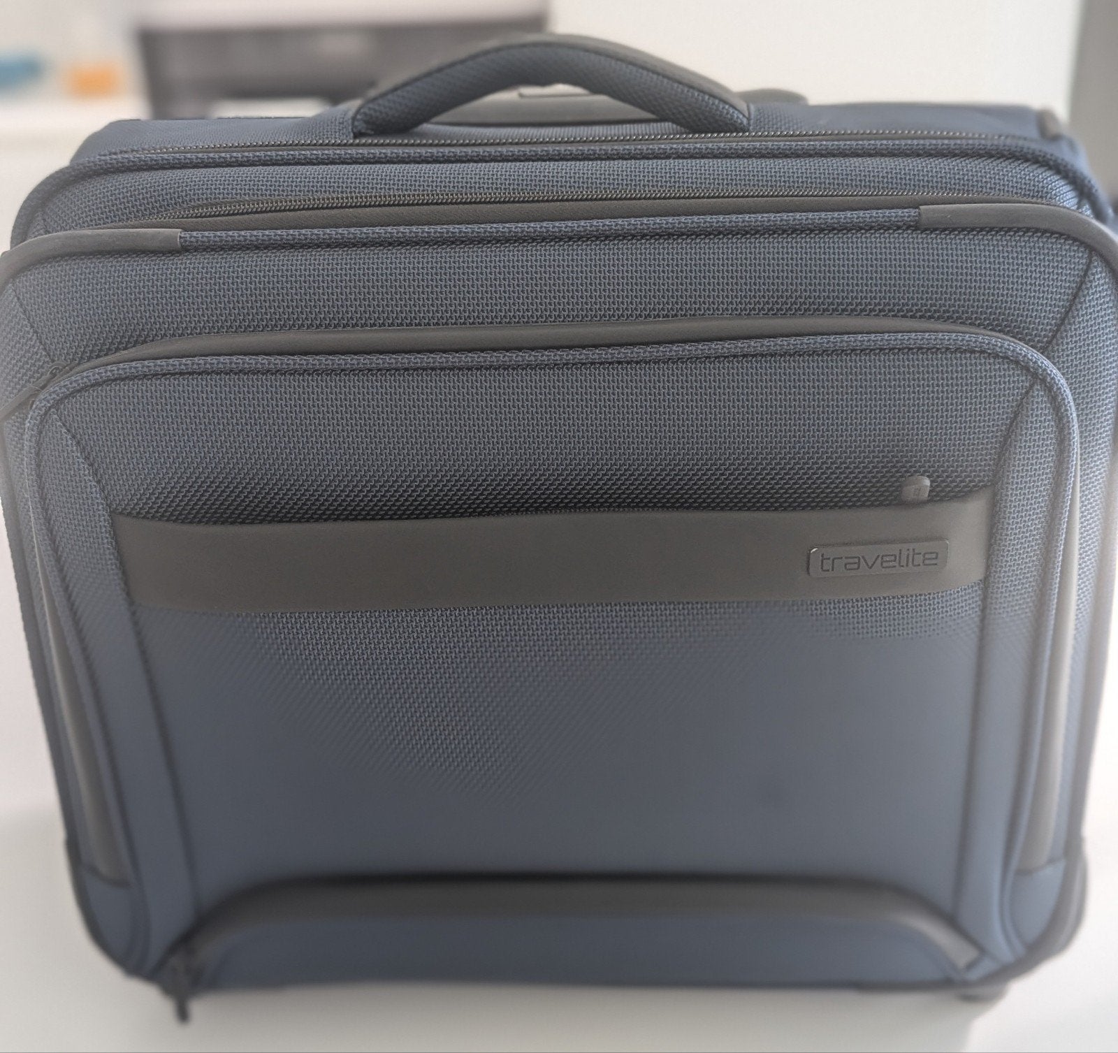 Samsonite travelite laptoptas, Ophalen, Samsonite, Blauw, Handvat
