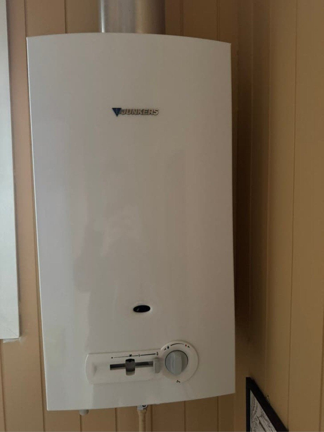 Chauffe eau junkers au gaz bonbonne, Ophalen