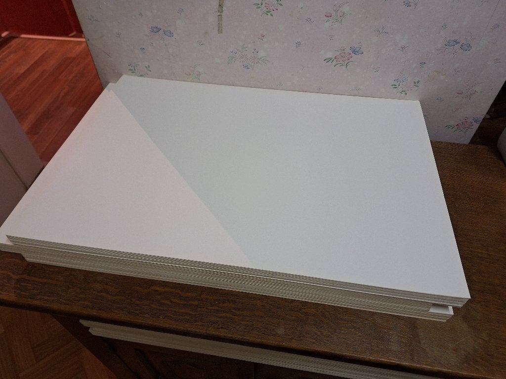 witte karton formaat 42 x 61,7 cm -275 gram, Enlèvement, Neuf