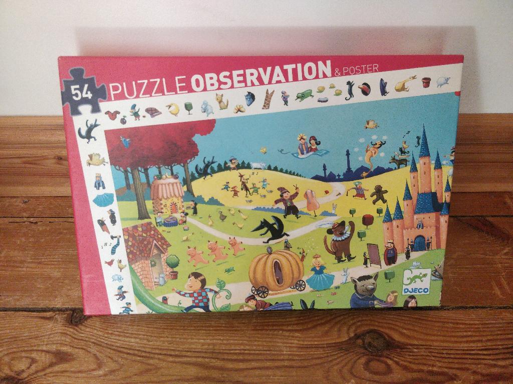 Djeco puzzel van 54 stukjes, Ophalen, Meer dan 50 stukjes, Gebruikt