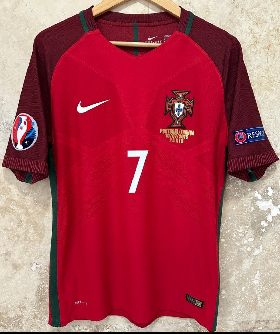 Portugal Ronaldo Voetbalshirt EK Voetbal EURO Finale 2016, Ophalen of Verzenden