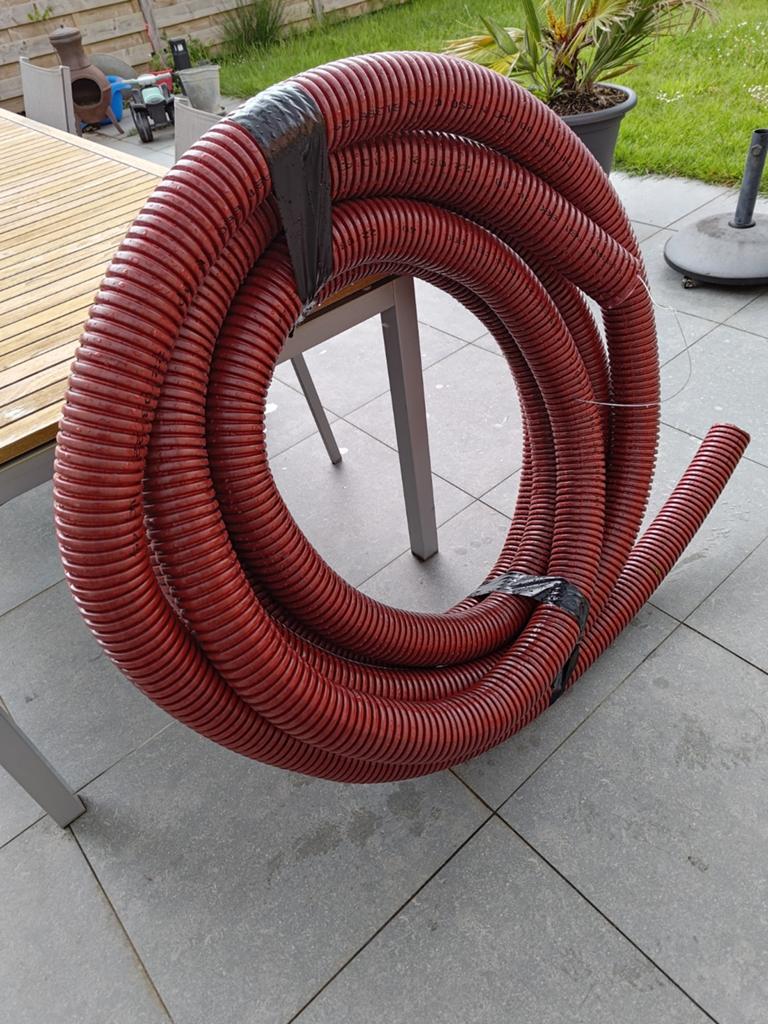 Wachtbuis - Mantelbuis - Kabelbeschermingsbuis 80mm, Doe-het-zelf en Bouw, Ophalen, Overige materialen, Bochten, 6 meter of meer