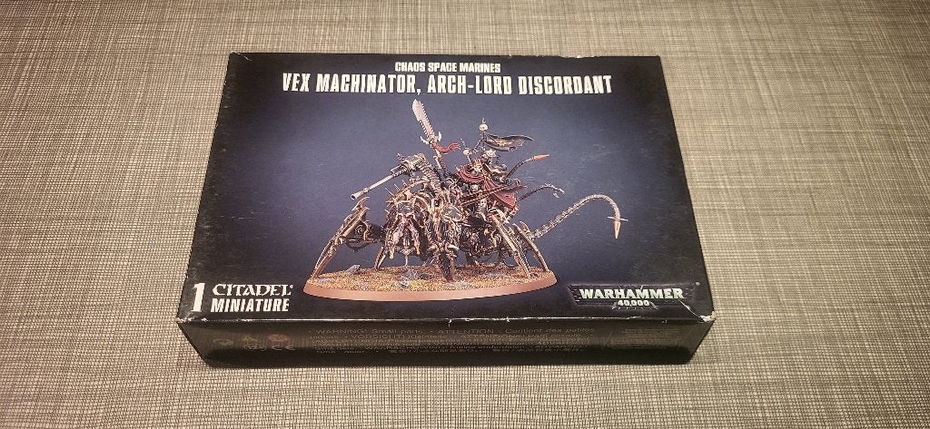 Vex Machinator / Arch-Lord Discordant, Hobby en Vrije tijd, Wargaming, Ophalen, Nieuw, Warhammer 40000, Figuurtje(s)