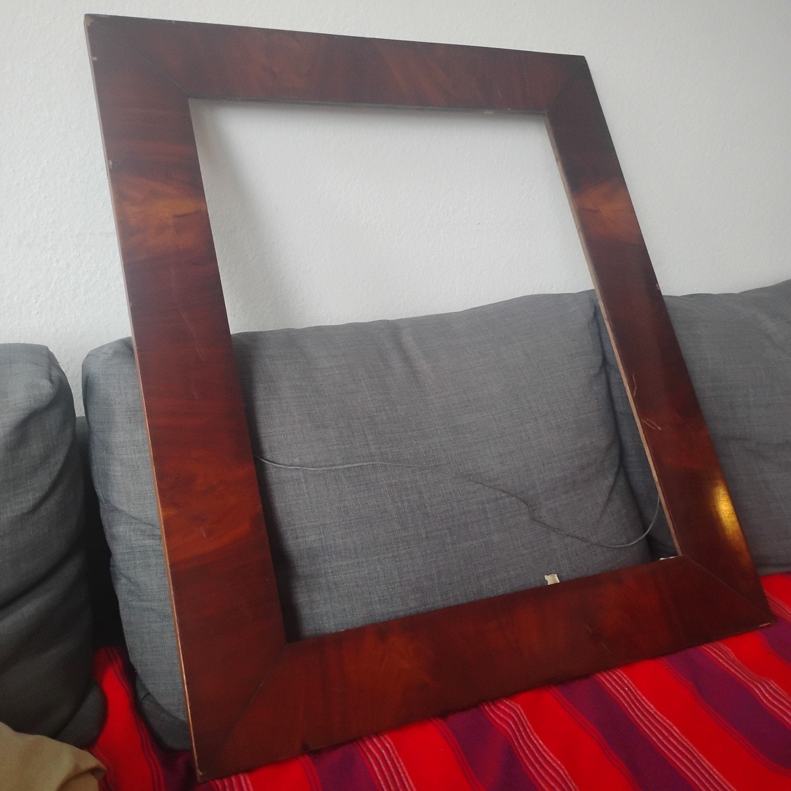 Zeer oud mahoniehouten frame, Ophalen of Verzenden