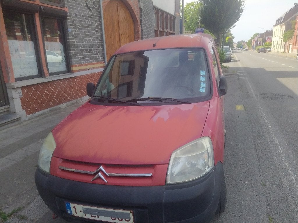 citroën berlingo, Autos, Camionnettes & Utilitaires, Rouge, Achat, 4 portes, Boîte manuelle