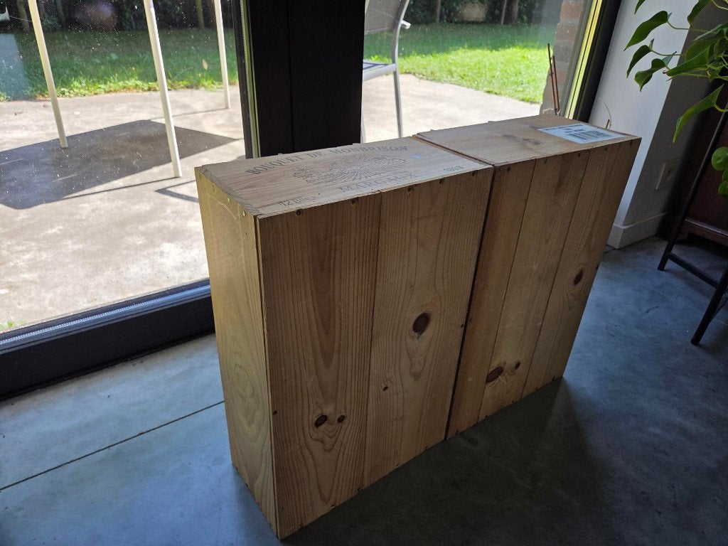 Wijnkisten, Ophalen, Minder dan 50 cm, Gebruikt, 50 tot 100 cm