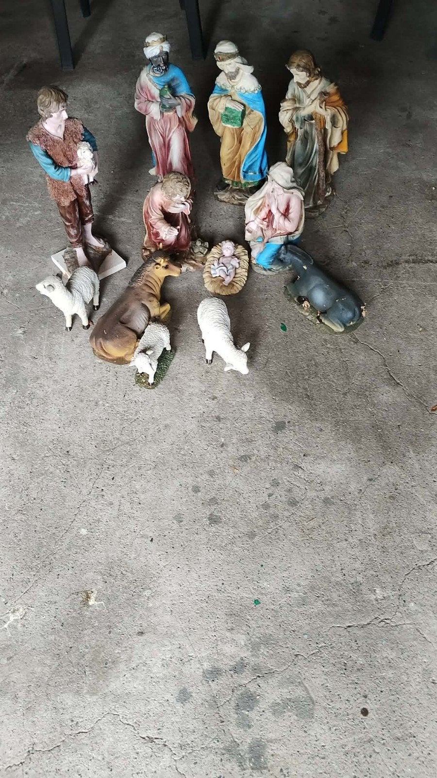 personnage crèche, Divers, Enlèvement