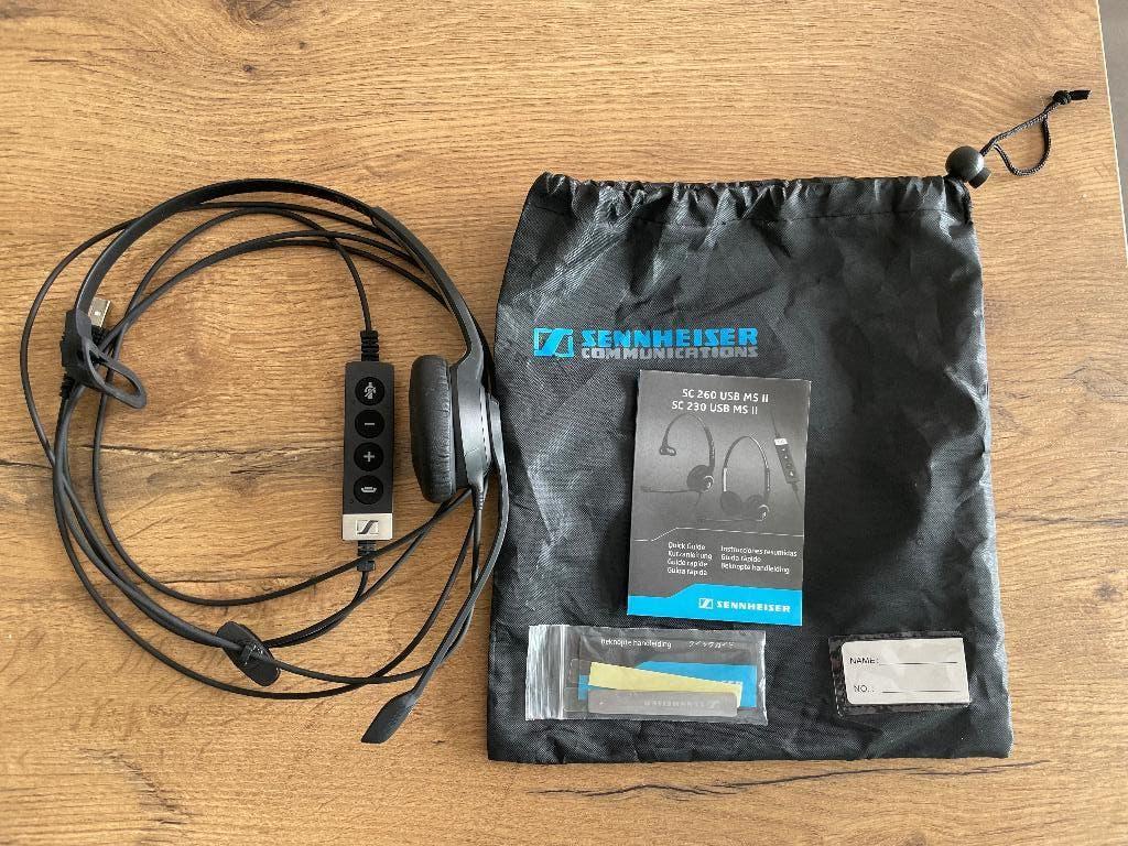 Sennheiser headset, Ophalen, Sennheiser, Mute-functie, Nieuw