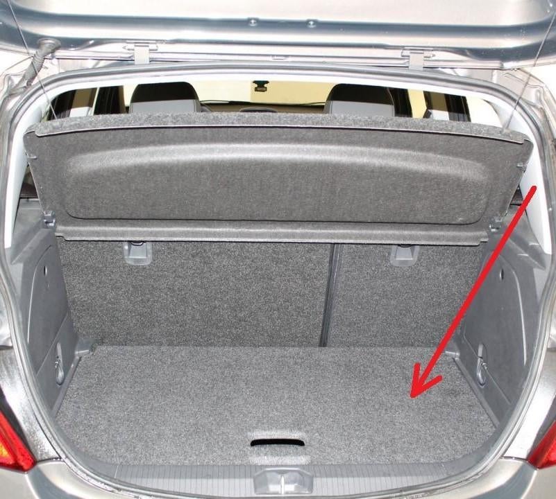 Koffer scheidingsplank voor Opel Corsa D & E, Ophalen, Nieuw, Opel