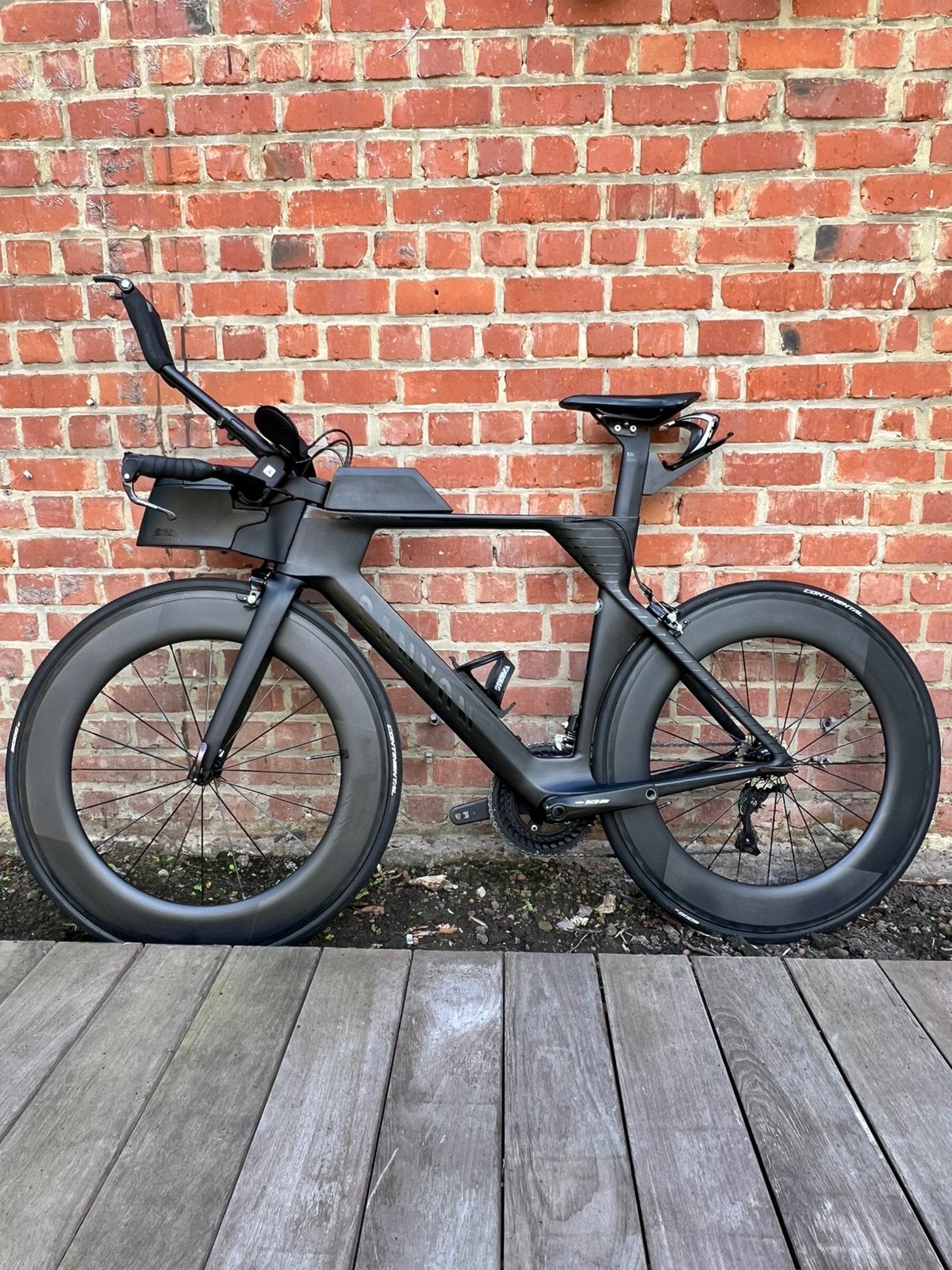 Canyon Speedmax TT CF8.0 (Medium), Gebruikt, Velgrem, Meer dan 20 versnellingen, 53 tot 57 cm