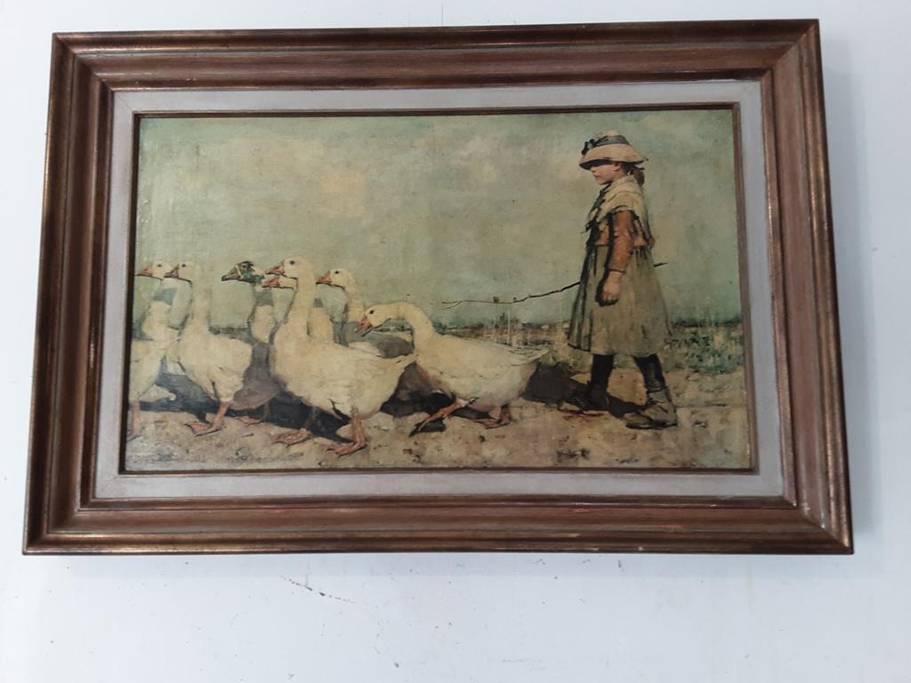 Cadre ancien, Enlèvement