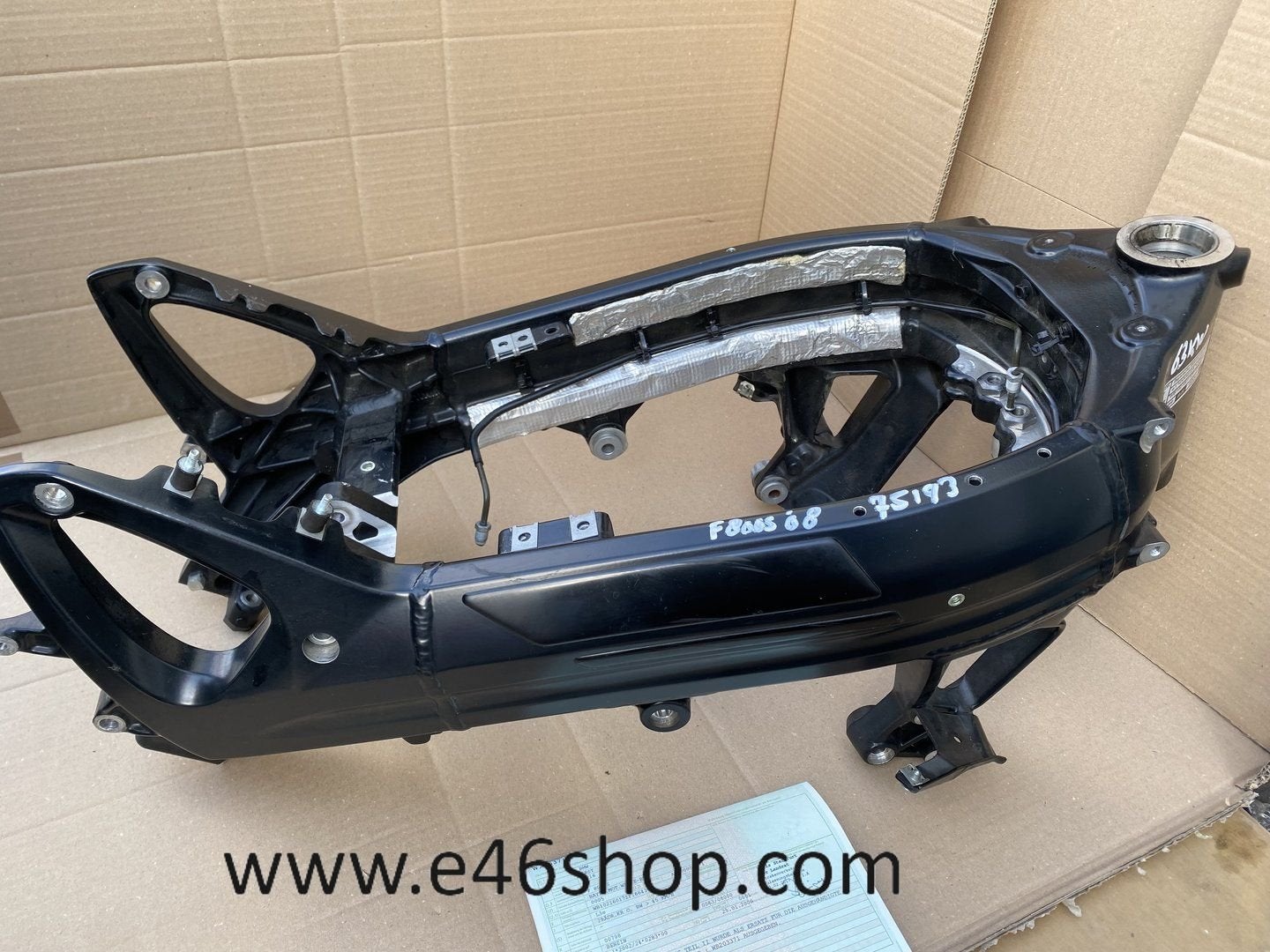 BMW F800 FRAME JAAR 2008 DUITSE PAPIEREN, Motos, Enlèvement, -, -, -
