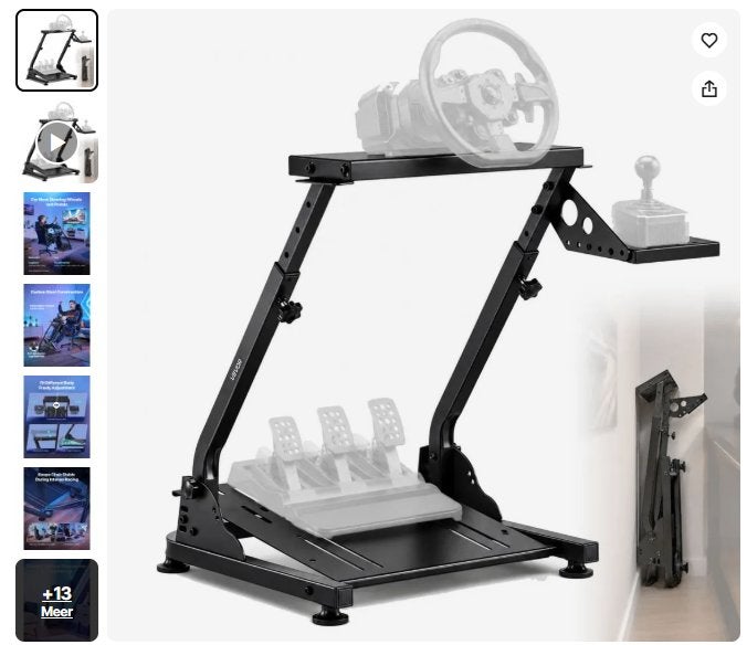 Vevor Wheelstand - 1 week gebruikt, Ophalen of Verzenden, Zo goed als nieuw, PlayStation, Houder/standaard