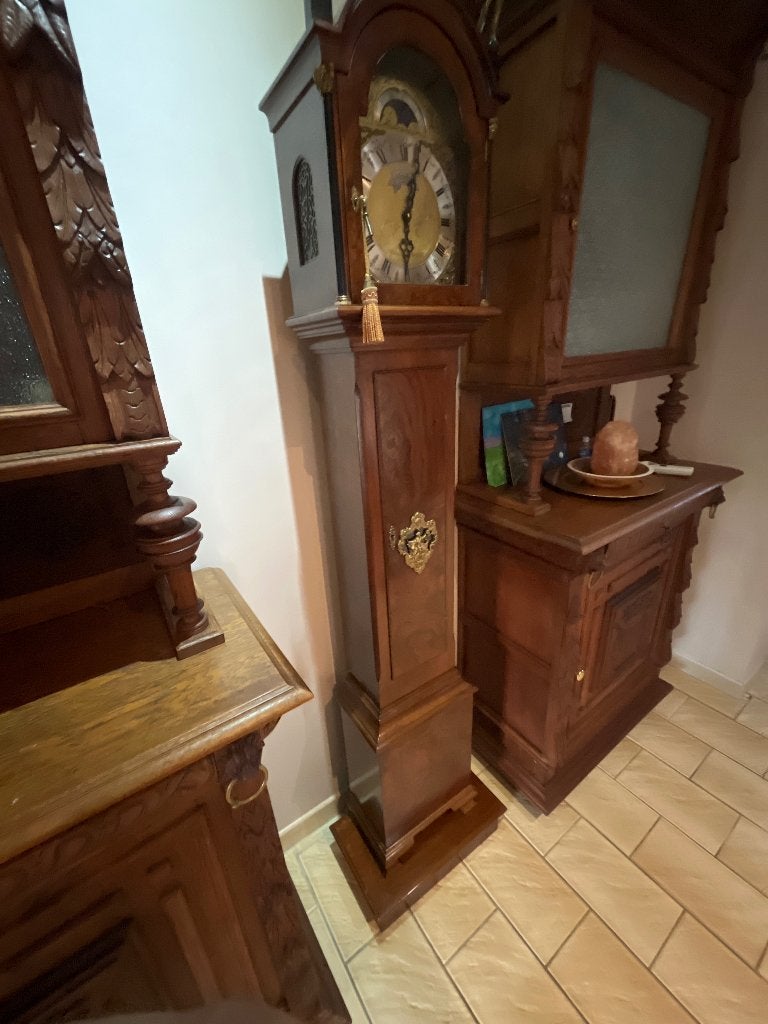 Staande klok, Ophalen