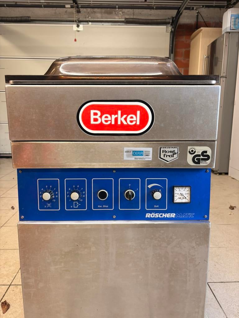 Berkel Röschermatic VM-19/S – Prof. vacuümverpakkingsmachine, Ophalen, Gebruikt, Bakkerij en Slagerij