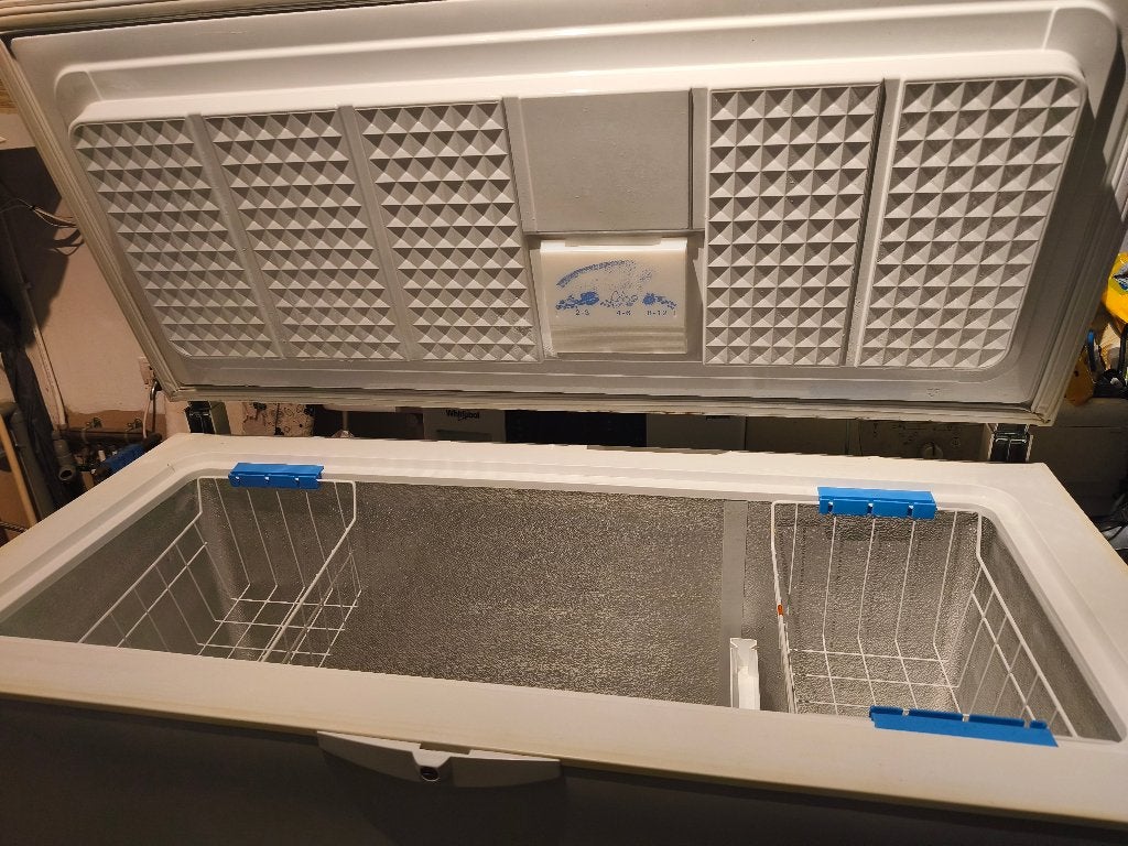 Diepvrieskist 371 liter Whirlpool, Electroménager, Congélateur, 90 cm ou plus, 85 à 120 cm, Enlèvement