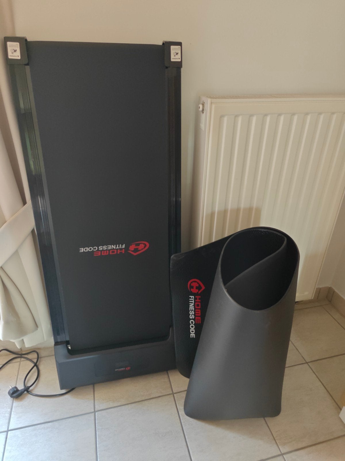 Walking pad incl mat, Ophalen, Zo goed als nieuw, Loopband