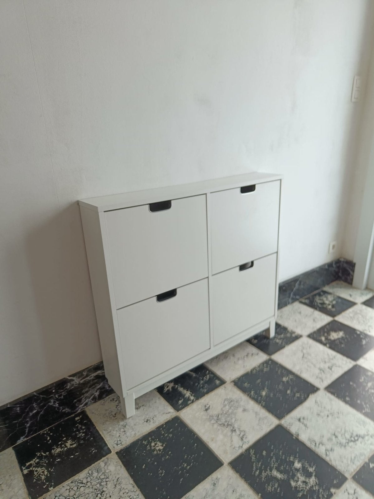 Witte schoenkast IKEA, Ophalen, Zo goed als nieuw