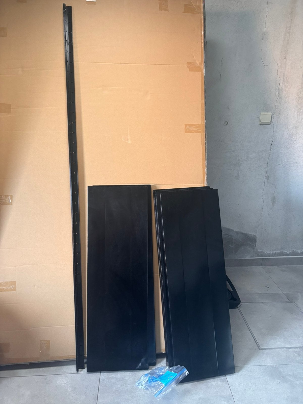 Metalen rek garage/berging, Ophalen, Gebruikt