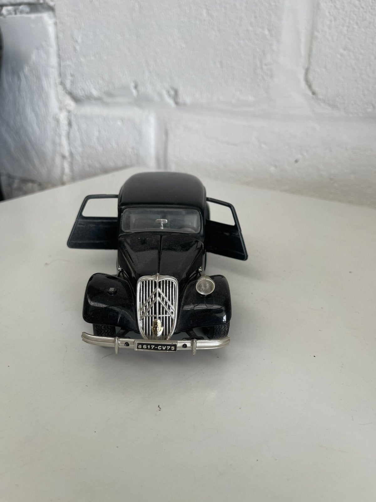 Vintage Bburago Citroën 15 CV TA (1938) - Traction Avant, Ophalen of Verzenden, Zo goed als nieuw, Auto