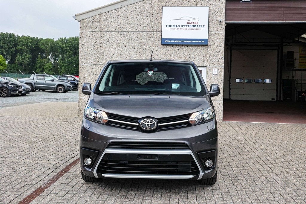 Toyota ProAce LUXE-UITVOERING*GLAZEN-DAK*ELECTRISCHE-SCHUIFD, Stof, Gebruikt, 4 cilinders, https://public.car-pass.be/vhr/37b4668c-86b7-4e94-9da5-c8f520edd336