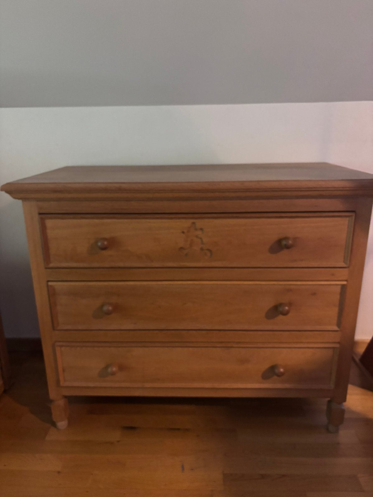 Eiken commode, Donaldson, Ophalen, 100 tot 150 cm, Eikenhout, 3 of 4 laden