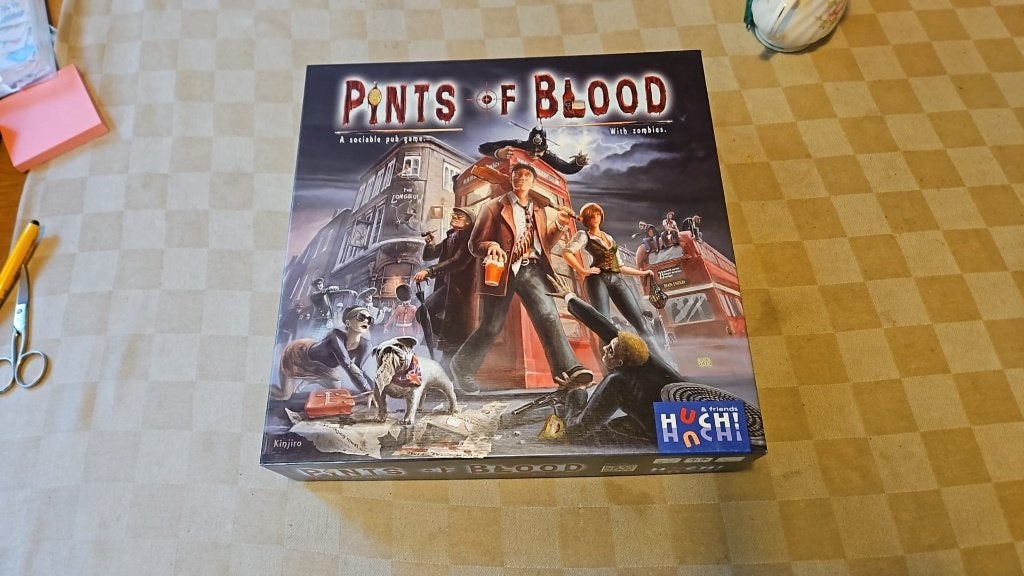jeu de plateau jeu de stratégie Pints of Blood Tactics Game, 1 ou 2 joueurs, Enlèvement ou Envoi, Neuf